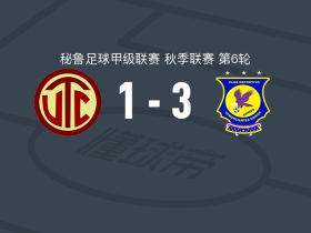 科梅茨安特斯联合3-1卡哈马卡，比尔卡梅开二度，佩雷斯点射