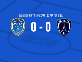 特鲁瓦0-0巴黎FC，双方握手言和