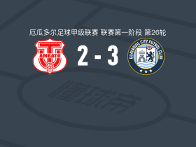 瓜亚基尔城3-2逆转特克尼克大学，博拉尼奥斯双响，Yardely Rodríguez破门