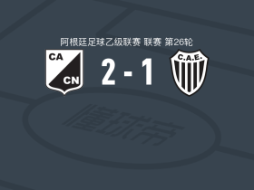 北索尔塔中央2-1布宜诺斯艾利斯大学生，Francisco Borda破门