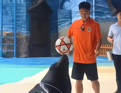 青岛海牛小将邝兆镭：目前伤还没有完全好，还有点疼