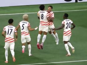 美国4-1巴拉圭，巴洛贡双响，普利希奇献助攻，麦肯尼造乌龙