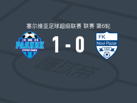 苏杜利察1-0新帕扎尔，Luka Jovanovic打进全场唯一进球