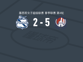 圣路易斯竞技女足5-2大胜普埃布拉女足