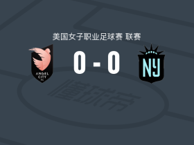 天使城女足0-0新泽西哥谭女足，双方互交白卷遭美女职4连平