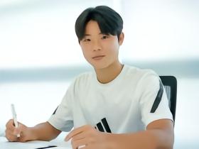 外媒：韩国小将金艺建曾拒绝巴萨与曼城，他将与红星签约5年