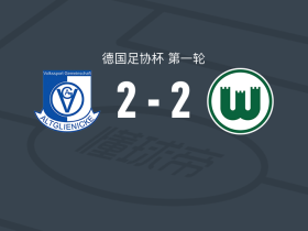 阿尔特格林尼克2-2沃尔夫斯堡，尼特费尔德先拔头筹，阿诺德救主