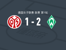 云达不莱梅女足2-1美因茨女足，伊莎贝拉-雅龙、岛田芽依破门