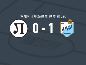 阿尔达1-0普罗夫迪夫火车头，扬科夫助球队取胜