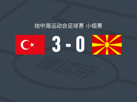 土耳其U21 3-0大胜北马其顿U21，厄兹詹帽子戏法