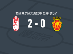 格拉纳达2-0马略卡，佩德罗-阿莱曼破门