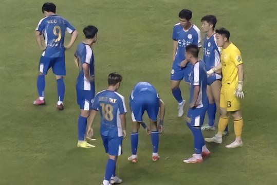 石家庄功夫1-1苏州东吴，杜智轩世界波，陈荣扳平比分