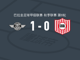 亚松森自由1-0圣洛伦索体育取巴拉甲3连胜，马塞洛-费尔南德斯一锤定音