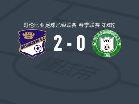 奥尔索马尔索2-0瓦勒度帕尔，Brayan Campaz包办2球