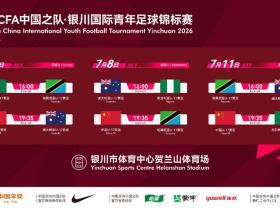 七月份U17四国赛计划公布