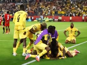 加纳1-0巴拿马迎开门红，耶林基补时绝杀，阿桑特送助攻
