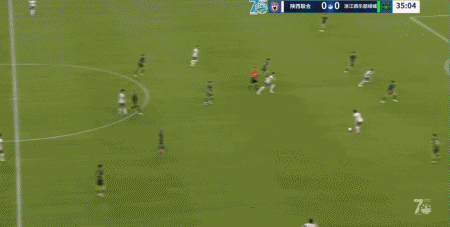 半场战报：陕西联合1-0浙江，谭凯元破门