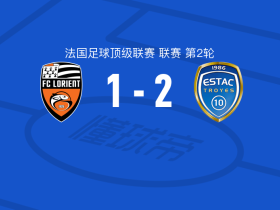 特鲁瓦2-1洛里昂,马罗尼耶、里帕特点射破门