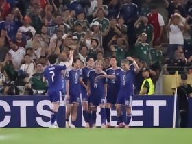 日本4-0送突尼斯出局，上田绮世两射一传，镰田大地、伊东纯也建功