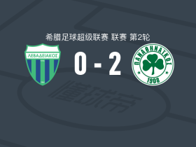 帕纳辛奈科斯2-0莱瓦贾科斯，德瑟斯破门