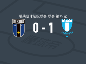 马尔默1-0天狼星，迭戈-加西亚一锤定音