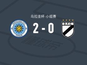 蒙得维的亚城力矩2-0多瑙河，纳韦尔-达席尔瓦独中两元