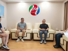布拉加俱乐部一行到访浙江省足球协会，就留洋通道等进行交流