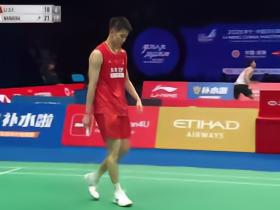 李诗沣0-2不敌奈良冈功大，遗憾止步中国羽毛球大师赛首轮