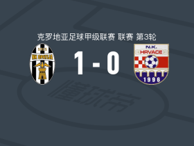 奥帕蒂亚1-0赫尔瓦茨，格罗兹尼卡制胜
