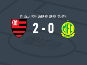 弗拉门戈2-0米拉索尔，卡拉斯卡尔破门，帕奎塔锁定胜局