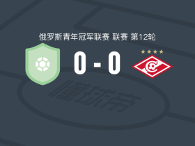 马哈奇卡拉青年队0-0莫斯科斯巴达U21，双方互交白卷