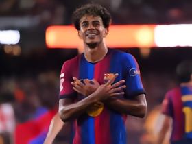 ESPN：亚马尔19岁零49天达成巴萨50球，对比梅罗等人