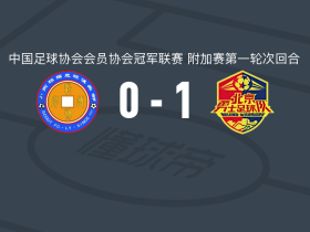 北京勇士1-0山东球探，申展一锤定音