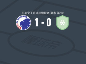 哥本哈根女足1-0ASA阿晓斯，frederikke sorensen一锤定音