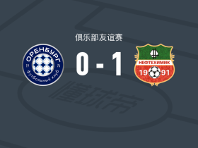 下卡姆斯克1-0奥伦堡加索维克