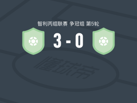 圣地亚哥城3-0大胜康康民族，马尔科-梅德尔、Nicolás Clavería破门