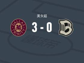 达拉斯三位一体女足3-0大胜布鲁克林女足，jasmine hamid、Seven Castain破门