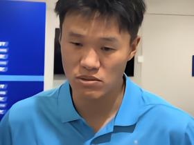 李昂：困难时刻拿1分也很重要；希望贺惯的伤势没事