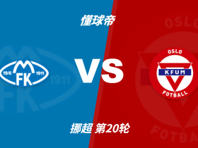 彩民支持率：莫尔德vsKFUM奥斯陆，极端主胜一边倒