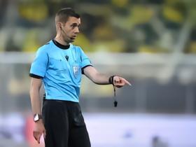 马赛vs巴黎FC裁判蒂尔潘数据：近20场64黄，6红，7点球