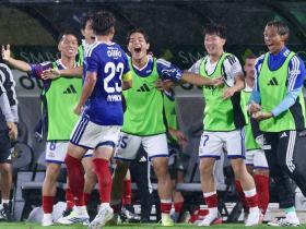 日媒：横滨M客场2-0柏，宫市亮二田理央破门