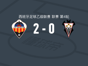 卡斯迪隆2-0阿尔瓦塞特，奥斯曼-卡马拉建功，伊斯尔-苏埃罗锁定胜局