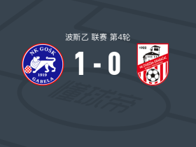 加贝拉1-0兹维杰兹达，阿拉波维奇制胜球