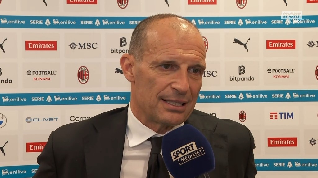 阿莱格里：今天犯下的最大错误体现在防守阶段的表现过于急躁