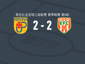 卡利博卡青年2-2恩维加多，Pablo Urrutia，Didier Dawson破门