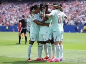 半场：法国3-1挪威，登贝莱帽子戏法，姆巴佩双助攻