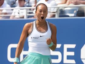 重返美网八强，郑钦文即时排名从赛前第121位升至52位
