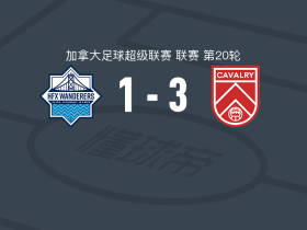 骑兵FC3-1HFX流浪者，卡马戈1射1传，瓦尔舍夫斯基破门