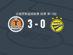 兹霍迪诺3-0大胜鲍里索夫，利萨科维奇双响，鲁茨基2传1射