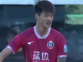 里程碑，27岁延边龙鼎球员黄振飞俱乐部职业赛事出战100场